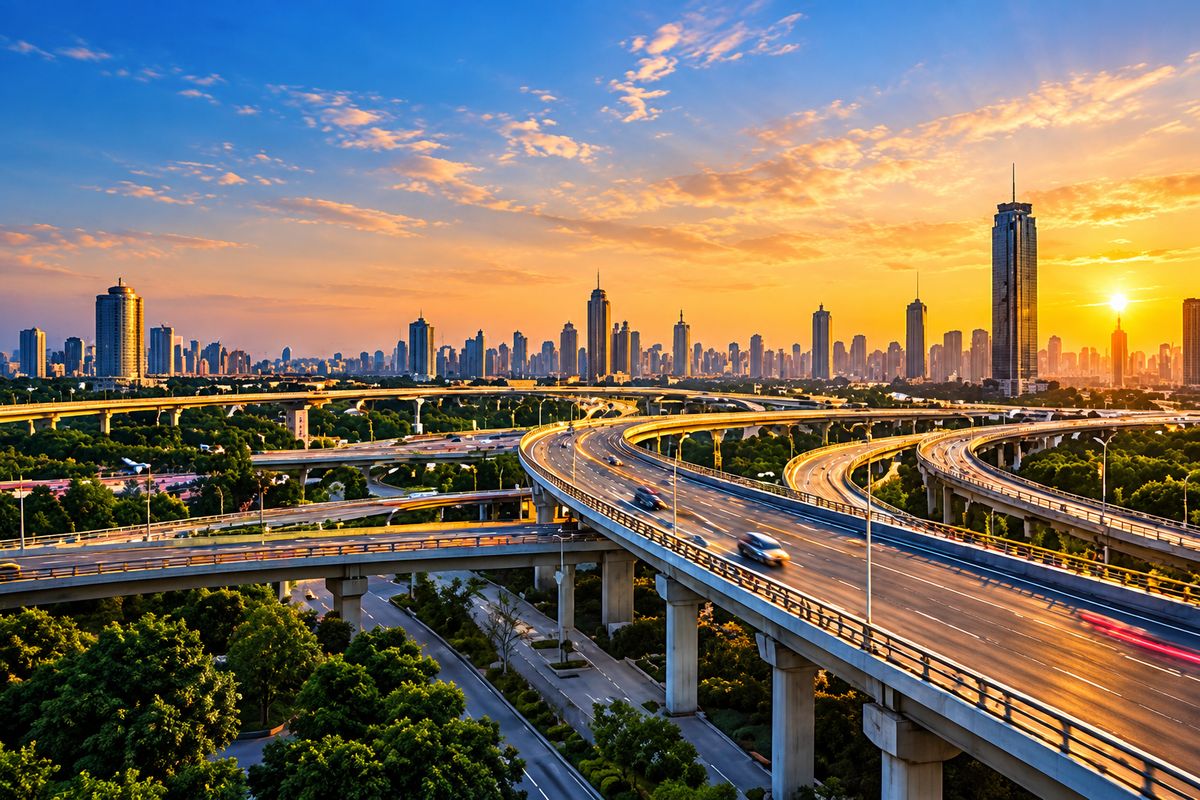 Urban infrastructure and highway network