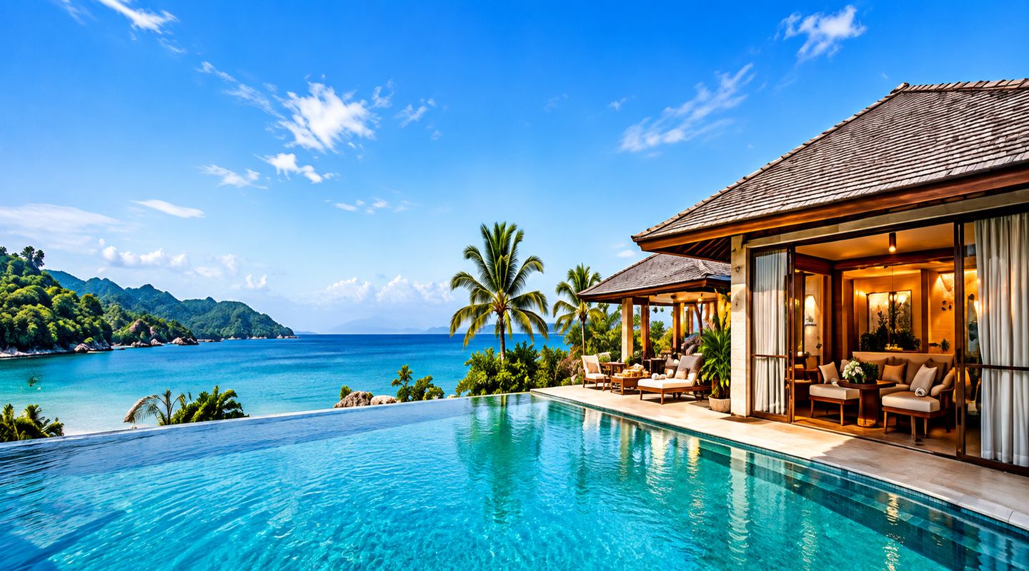 Coastal resort
