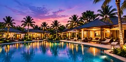 Evening resort