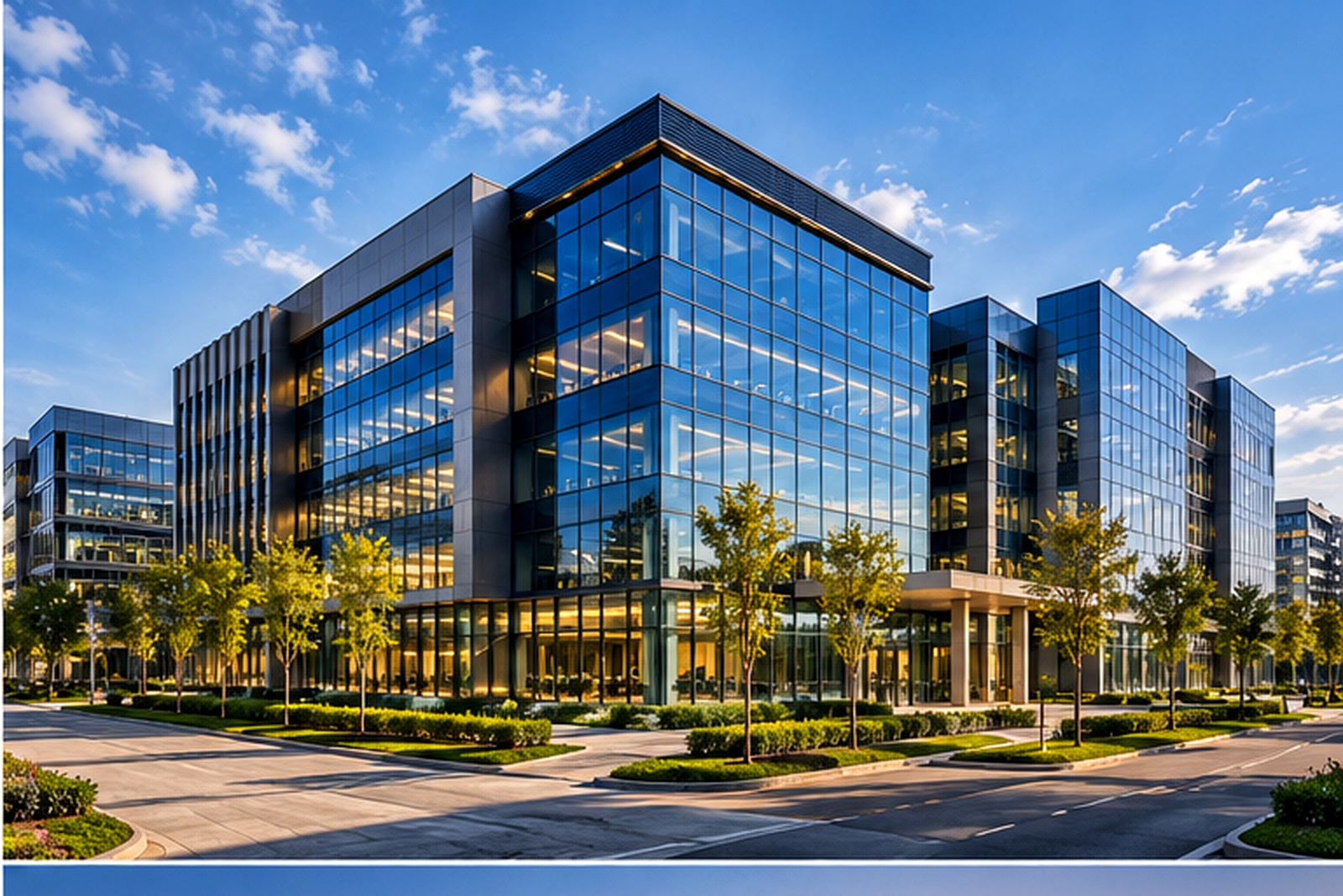 Modern commercial real estate